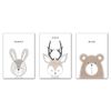 Cross Stitch, Modern Style, Simple, Cute Animal, Large, C0218