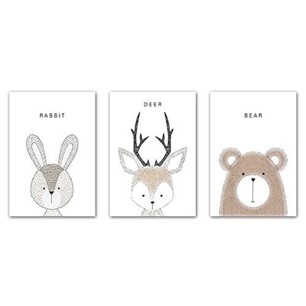 Cross Stitch, Modern Style, Simple, Cute Animal, Large, C0218