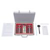 104Pcs Optometric Metal Rim Optometry Kit Optical Trial Lens Set w/ Box