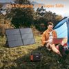 MHPOWOS Foldable Solar Panel 110W Solar Panel Kit For Portable Power Station RV