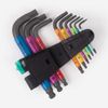 Wera 133164 Multicolor 2 Metric Hex-Plus L-key Set, BlackLaser