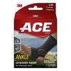 ACE Brand Compression Ankle Support, Large/X-Large, Black, 1/Pack