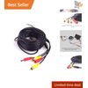 Car CCTV Backup Camera RCA DC Video Extension Cable 10m 32ft Weatherproof