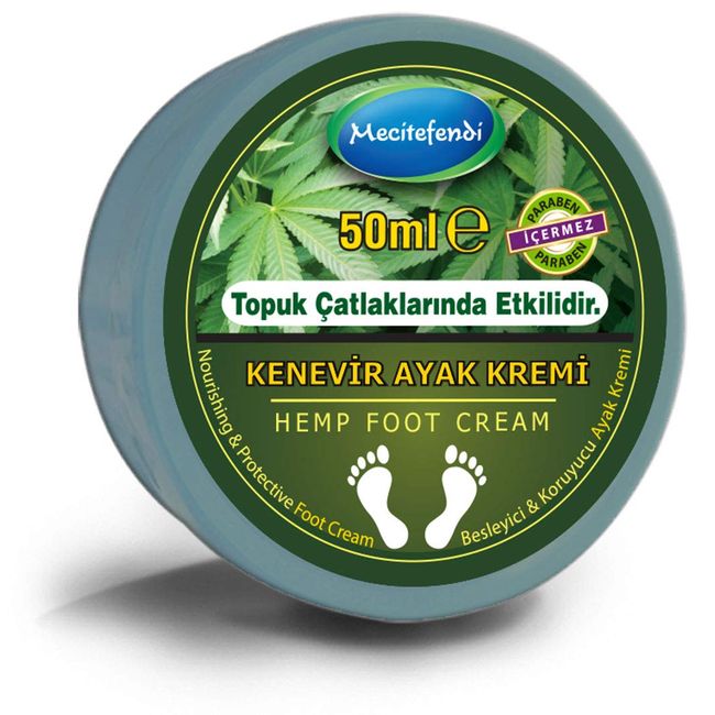 Mecitefendi Kenevir Ayak Kremi, 50 ml