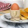 'Leather Wallet with Chain' Wooden Egg Cup (EC00025958)