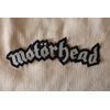 Motorhead Back Patch 12" x 4" Inches Custom Embroidered Metallic Shimmery Logo