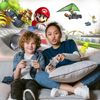 KIWITATA N64 Wireless Controller, 2.4GHZ Wireless N64 Remote Joystick Game Controller Gamepad Compatible with N64 System Video Console (Gray)