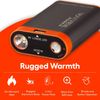 BoneView Electric Hand Warmer Emergency Power Bank with Flashlight - Portable...