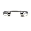 Magnetic Stainless Steel Cable Silver Ball Golf Bracelet