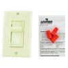 Leviton 6631-LA  Single Pole 600W Dimmer w/ Optional Locator Light & Wallplate