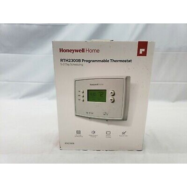 Honeywell 5+2 Day Programmable Digital Thermostat Heating & Cooling RTH2300B A38