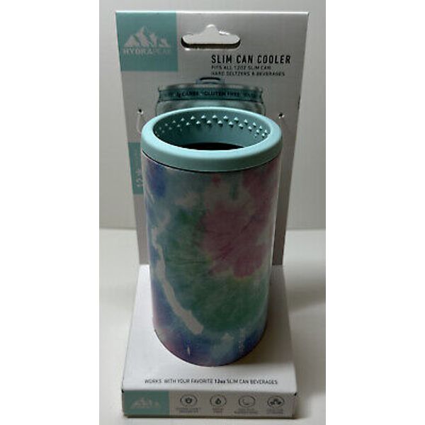 HydraPeak Slim Can cooler. Works with your favorite 12oz slim can beverages. NEW