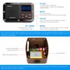 Solar Wireless Driveway Alarm 1800ft Range Rechargeable & Weatherproof