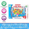 The Learning Journey: Jumbo Floor Puzzles - USA Map - Extra Large Puzzle Measures 3 ft by 2 ft