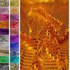 StoffBook orange/orange 6MM SEQUINS FABRIC MATERIAL, b957