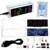 Gikfun Colorful Digital LED Electronic Alarm Clock DIY Kits Soldering Practice Learning Project EK1973