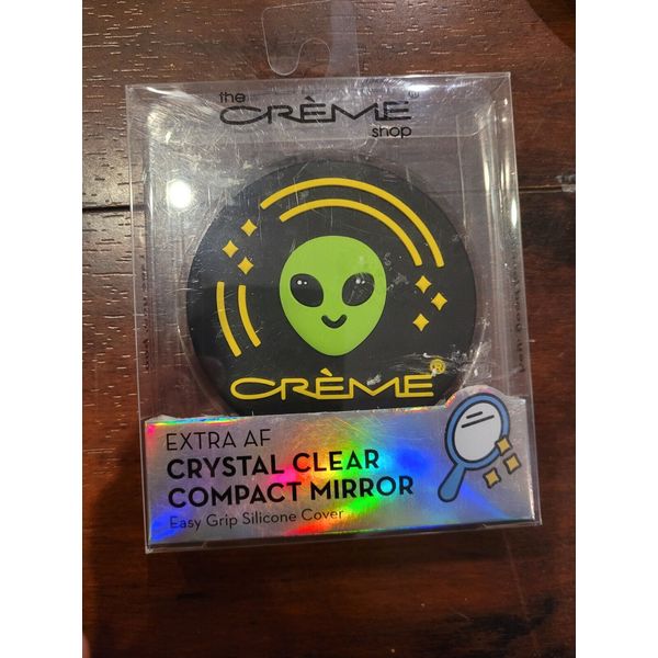 The Cream shop Compact Mirror CRYSTAL CLEAR ALIEN NEW