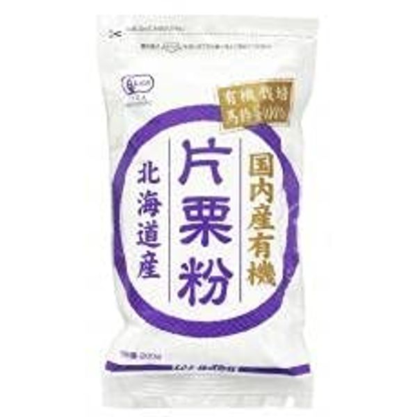 Muso Domestically Produced Organic Potato Starch, 7.1 oz (200 g) x 4 Pieces