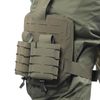 Tactical Laser Cut MOLLE Drop Leg Platform Universal Adjustable Drop Leg Panel for Either Left/Right Leg (MC)