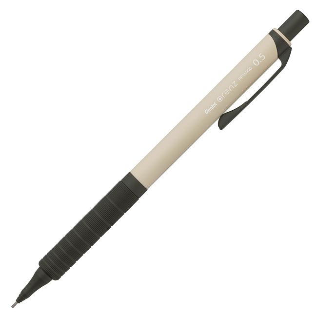 Pentel XPP1505G2-ANW Orens Metal Grip Mechanical Pencil, 10th Anniversary Limited 0.5mm, Matte Beige