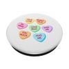Happy Valentines Day Candy Conversation Cute Hearts PopSockets Adhesive PopGrip
