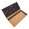 GUESS Noreen Card Holder Brown Multi