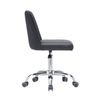 VERSA Nail Technician Stool Adjustable Height 18" to 24", Black