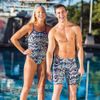 Dolfin Chloroban Solid DBX Back Girls 22-28 Black
