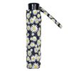 Thingimijigs Ladies Compact Mini Umbrella - Black Daisy Design