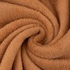 SCHÖNER LEBEN. Wellness Fleece Double Face Plain Camel 1.45 m Wide