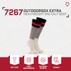 Fox River Men's Standard Outdoorsox Extra-Heavyweight Boot & Field Mid-Calf Socks, Grey, X-Large