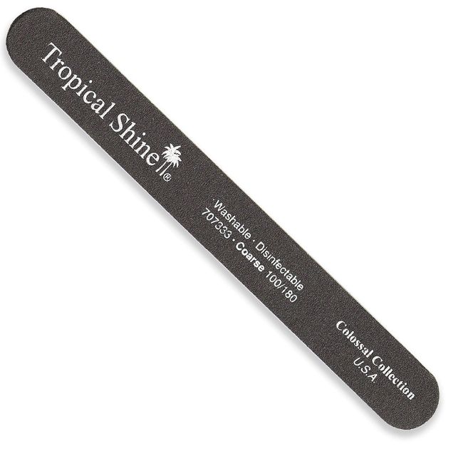 Coarse Black Colossal Nail File by Tropical Shine