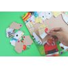Orange Color-Coding Labels Round 10mm (1cm) Small Dot Stickers Sheets - 2100 Pack by Royal Green