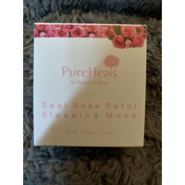 pure heals real rose petal Sleeping Mask 3.53 Oz $55 RV NIB