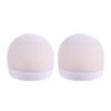 Wig, Inner Cap, Wig Cap, Set of 2, Elastic, Wig Net, Breathable, For Full Wigs (White)