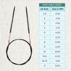 KnitPro J’Adore Cubics Fixed Circular Needles 32" 80cm | 3.00mm