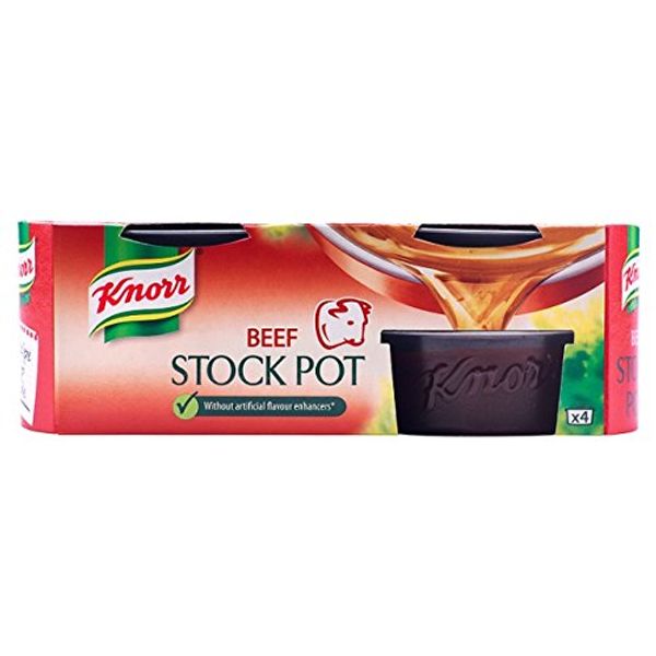 ( 8 Pack ) Knorr Beef Stock Pot 4 x 28g (112g)