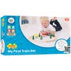 Bigjigs Rail My First Wooden Train Set - Beginner Railway Set