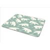 Snowflake Polar Bears Winter Scene Print Pattern PC Computer Rectangle Mouse Mat Pad