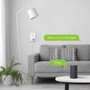 BN-LINK Smart Wi-Fi in-Wall Outlet Plug With 2 Independently Controlled Sockets