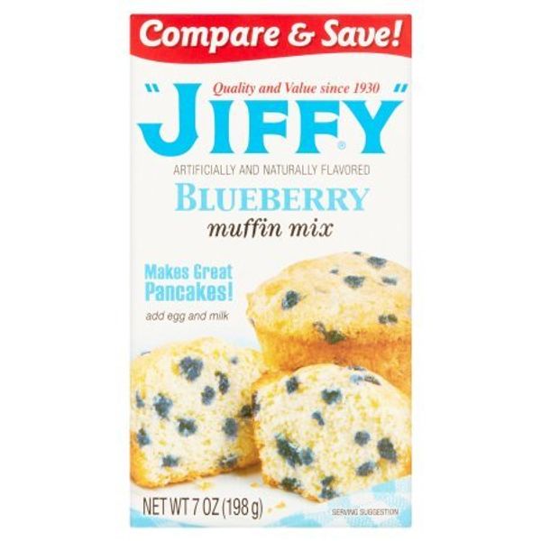 Jiffy Blueberry Muffin Mix (Pack of 4)