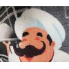 Printed Kitchen Floor Runner/Rug (nonskid)(20"x40") FAT CHEFS WITH THE DISH, SPL