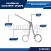 6 Pcs Hartman Alligator Ear Forceps 3.5" Surgical, Veterinary German Grade