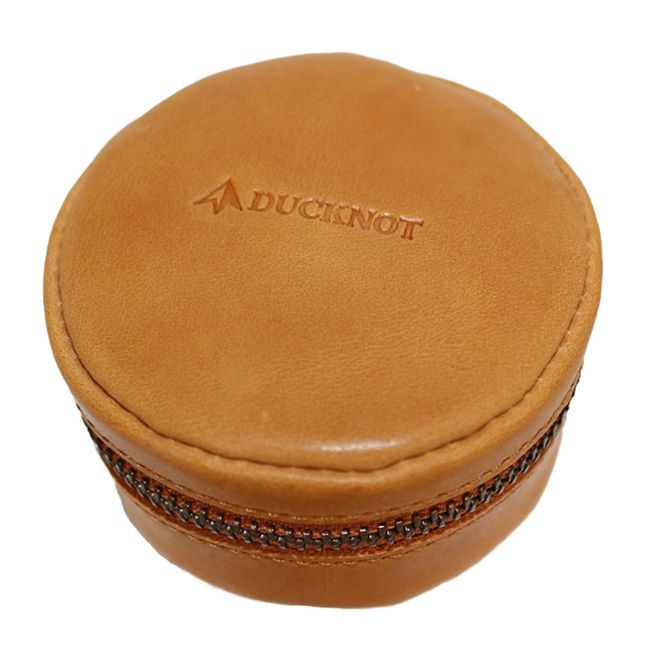 DUCKNOT Alst Leather Case, Alcohol Stove, Alcohol Burner, Storage Case, Pouch, Genuine Leather, Made in Japan (Camel/Cowhide Leather)