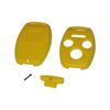Yellow Shell Replacement Kit for Honda Remote Key Repair Use Your Blade 4 Button