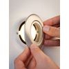 Paulmann 93742 Special LED Recessed Light Cover Approximately 86mm Stainless Steel
