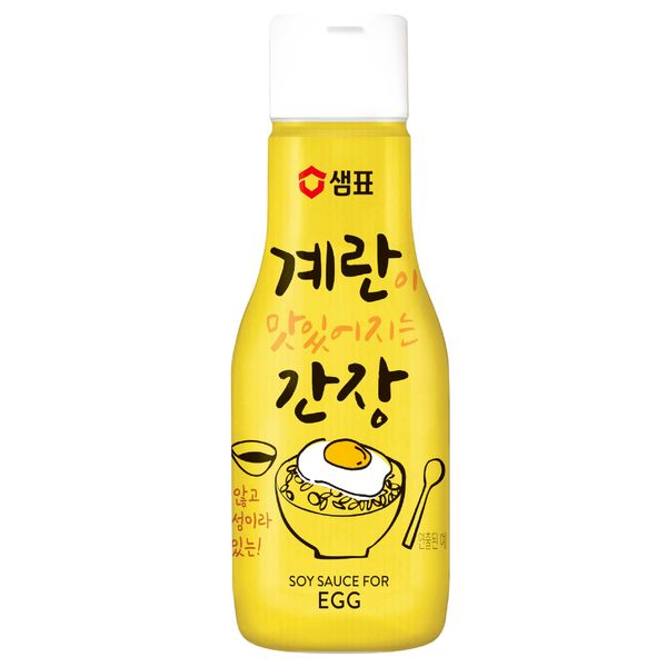 Sempio Fried Eggs Soy Sauce 200ml Less Sodium best with rice dressing for salad and dipping sauce for Korean pancakes