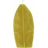 Large 23cm Green Candle Banana Leaf Table Centrepiece Present Tropical Flower