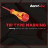 C.K 49144 Dextro VDE Slotted Screwdriver 4.0mm x 100mm