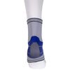 Champion Elastic Ankle Support Compression Sleeve, Gray, X-Small